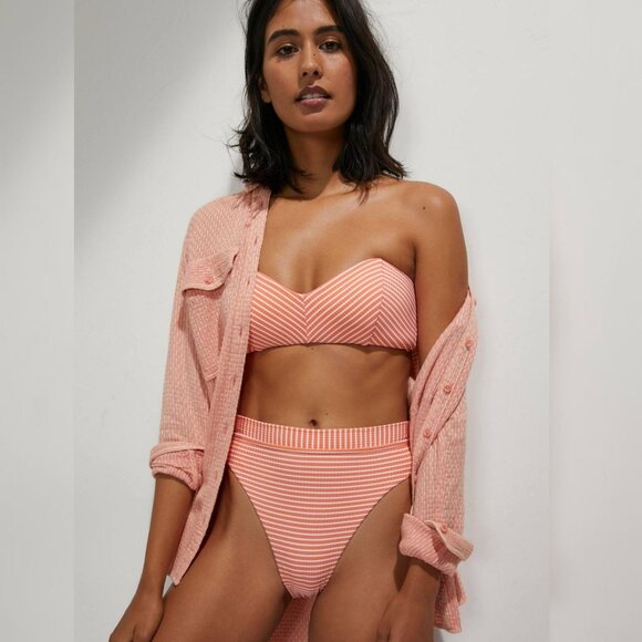 Anthropologie Seafolly Overboard Bandeau Top - Picture 4 of 16